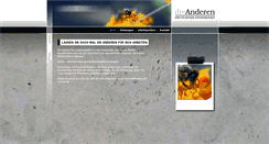 Desktop Screenshot of dieanderen.info
